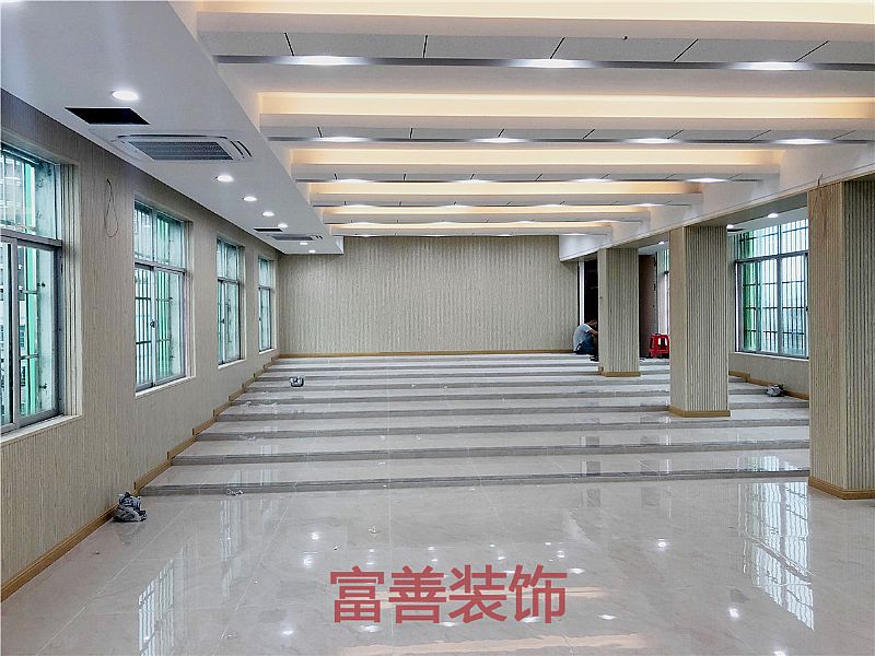 攀丹小学多功能厅装修实景图集